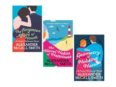 Book covers from the Isabel Dalhousie series by Alexander McCall-Smith