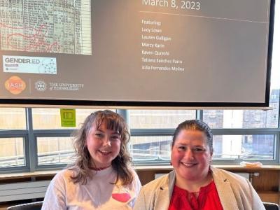 Marcy Karin & Lauren Galligan: International Women's Day "Reproductive Justice Now!" 8 March 2023