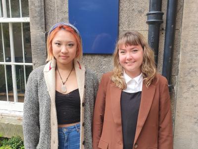 Yuke Huang and Lauren Galligan